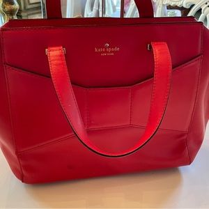 Kate Spade Red Leather Bag